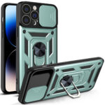 Capa Iphone 14 Pro Camshield Verde