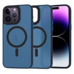 Capa Iphone 14 Pro Max Magsafe Azul