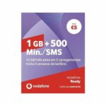 Cartão Vodafone 1Gb/500 Min/SMS