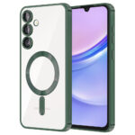 Capa Samsung Galaxy A15 Luxury Cristal Magsafe Verde