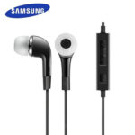 Auscultadores com fio jack 3.5 e micro Samsung preto